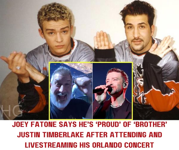 Joey Fatone Says He’s ‘Proud’ of ‘Brother’ Justin Timberlake After(01)
