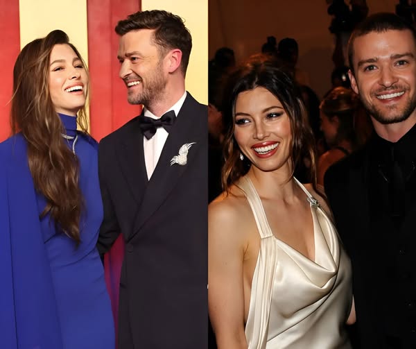 Justin Timberlake and Jessica Biel Goof Around with *NSYNC Couples
