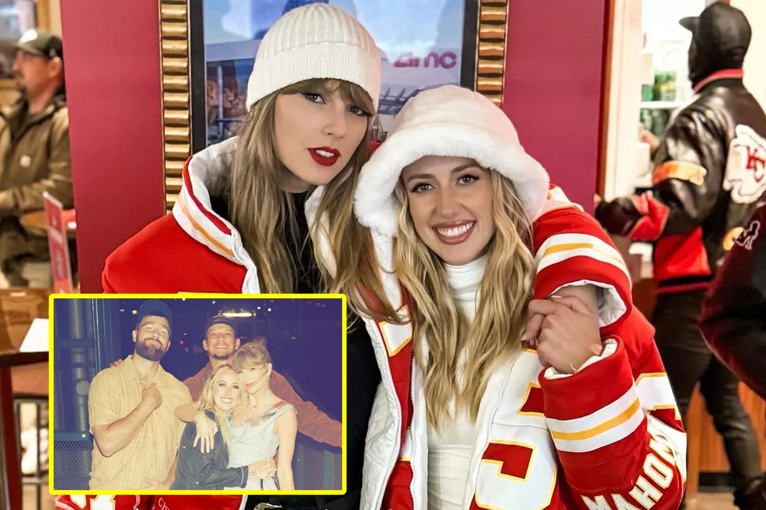 How Taylor Swift Reacted to Brittany and Patrick Mahomes' Birth(01)