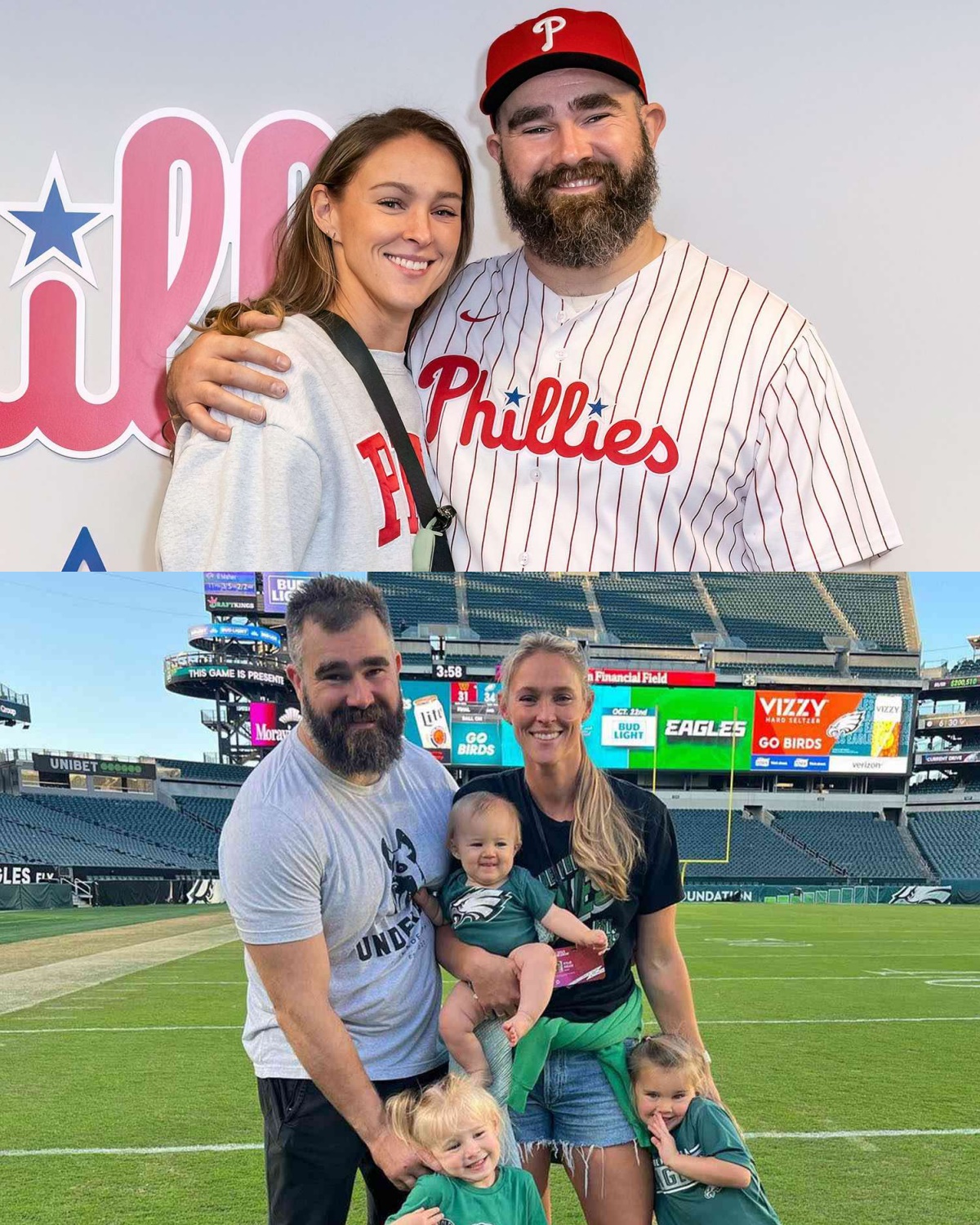 Jason Kelce Reveals His and Wife Kylie Kelce's PostNFL Season Travel