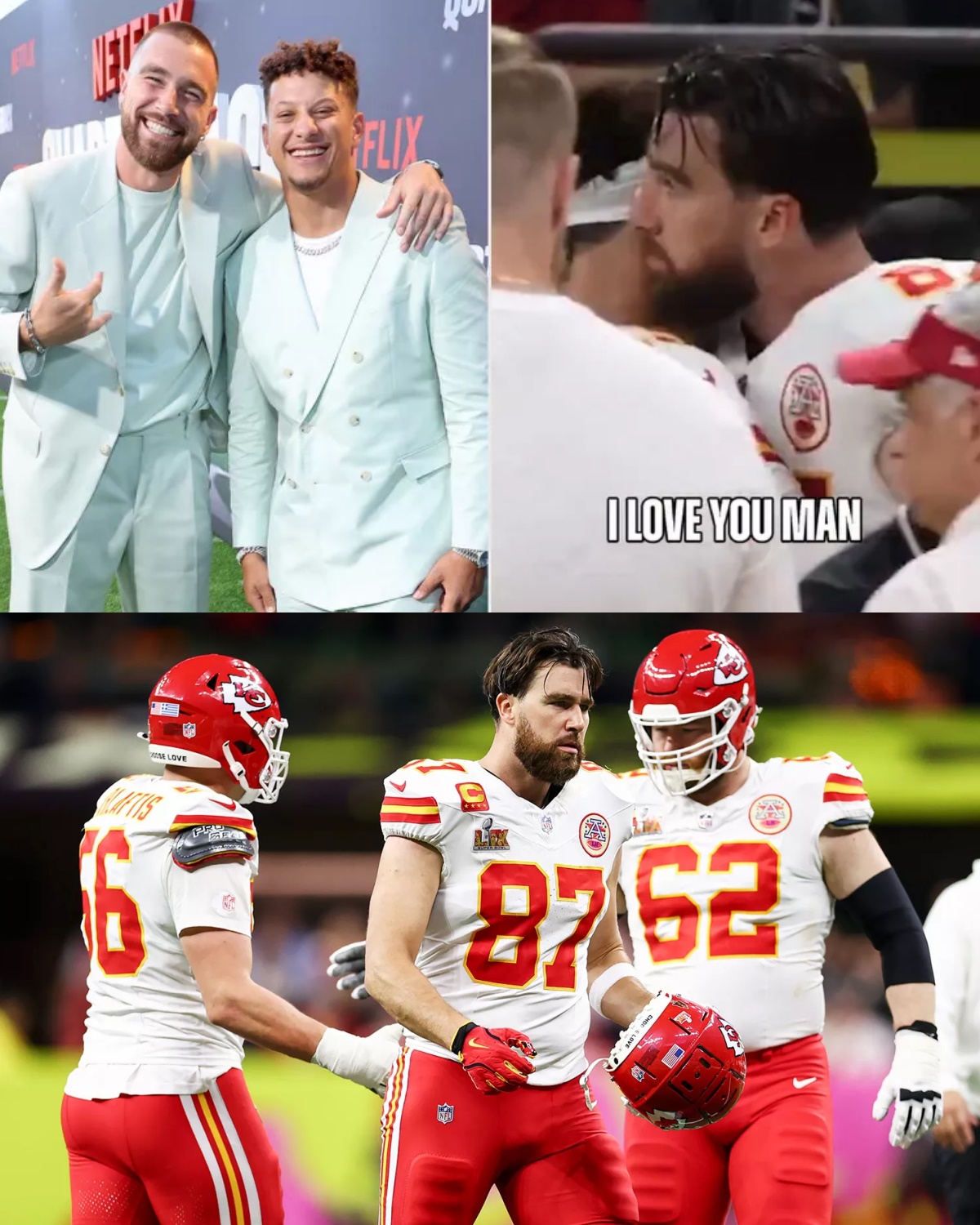 Travis Kelce Has Sweet Mic'd Up Moment with Patrick Mahomes at End of