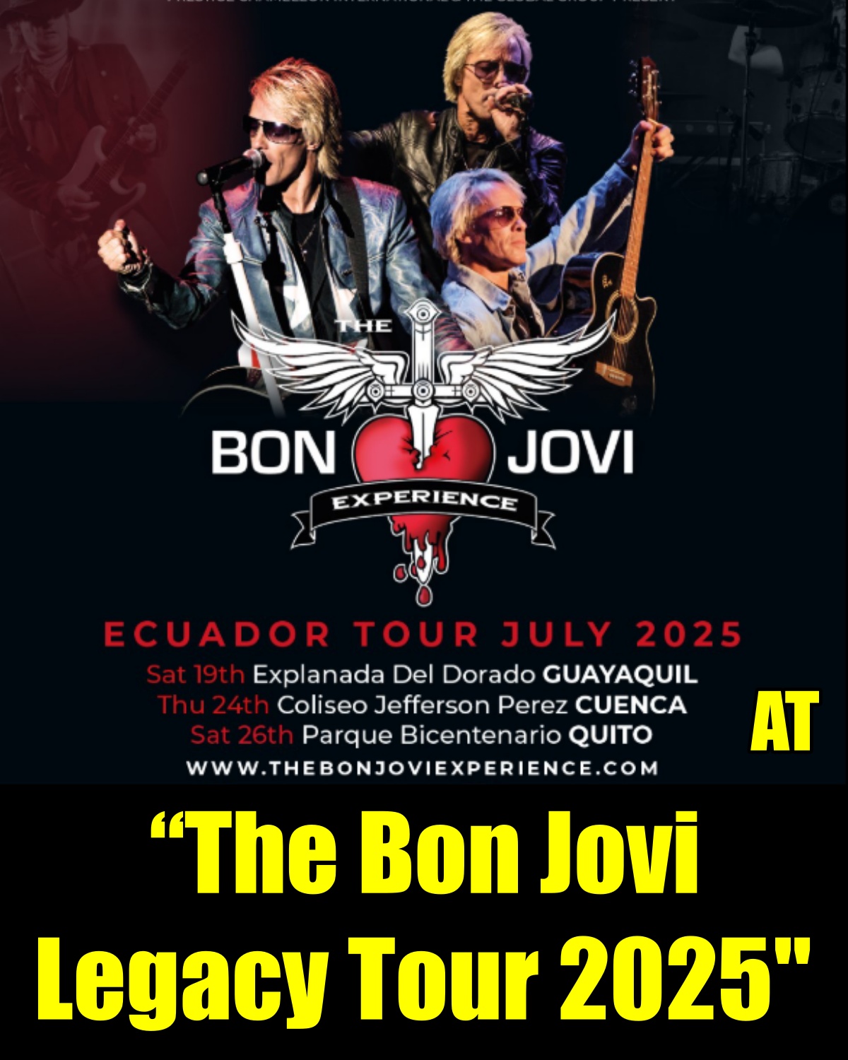 Bon Jovi has officially announced their 2025 reunion tour, marking